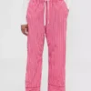 GAP × Summer Fridays Pantalon de pyjama ample en popeline rayée