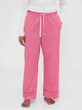 GAP × Summer Fridays Pantalon de pyjama ample en popeline rayée