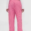 GAP × Summer Fridays Pantalon de pyjama ample en popeline rayée