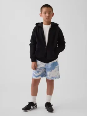 GapFit 6" en maille recyclée pour enfants Short facile à enfiler