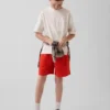 GapFit 6" en maille recyclée pour enfants Short facile à enfiler