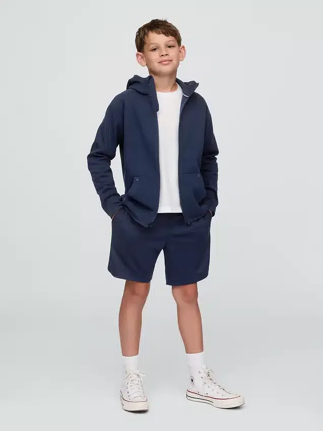 GapFit 6" en maille recyclée pour enfants Short facile à enfiler