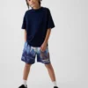 GapFit 6" en maille recyclée pour enfants Short facile à enfiler