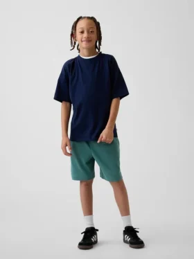 GapFit 6" en maille recyclée pour enfants Short facile à enfiler