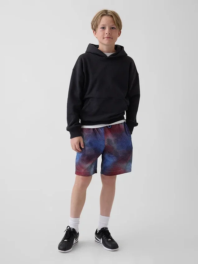 GapFit 6" en maille recyclée pour enfants Short facile à enfiler