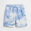 GapFit 6" en maille recyclée pour enfants Short facile à enfiler