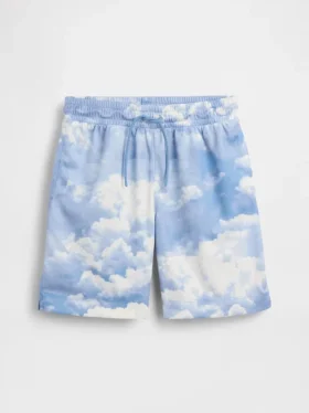 GapFit 6″ en maille recyclée pour enfants Short facile à enfiler