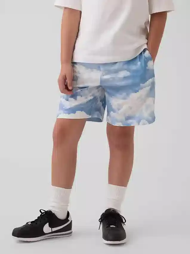 GapFit 6" en maille recyclée pour enfants Short facile à enfiler