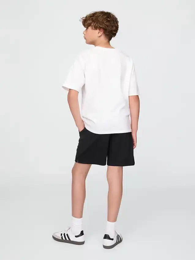GapFit 6" en maille recyclée pour enfants Short facile à enfiler