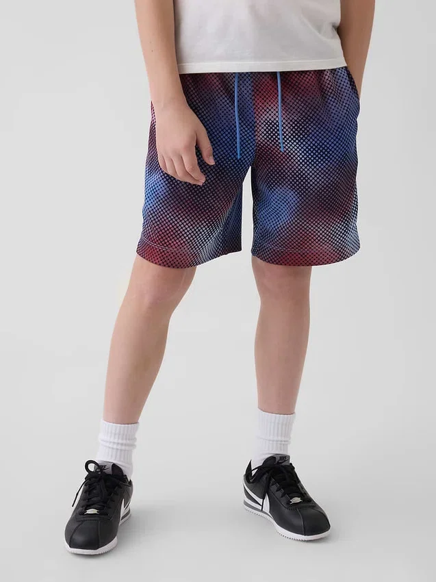 GapFit 6" en maille recyclée pour enfants Short facile à enfiler