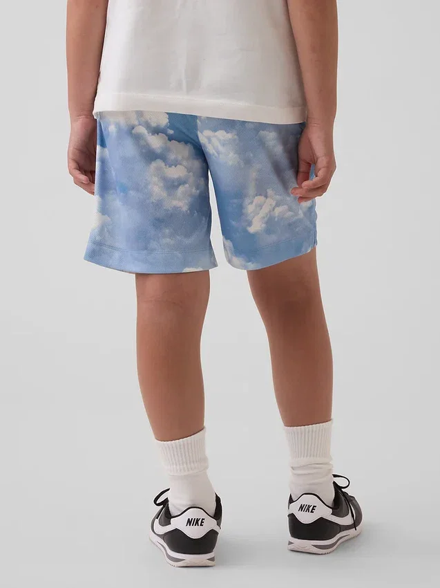 GapFit 6" en maille recyclée pour enfants Short facile à enfiler