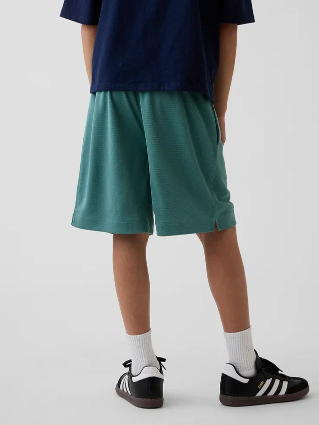 GapFit 6" en maille recyclée pour enfants Short facile à enfiler