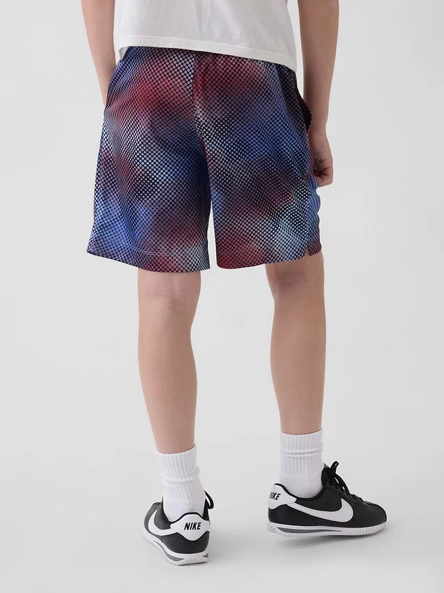 GapFit 6" en maille recyclée pour enfants Short facile à enfiler