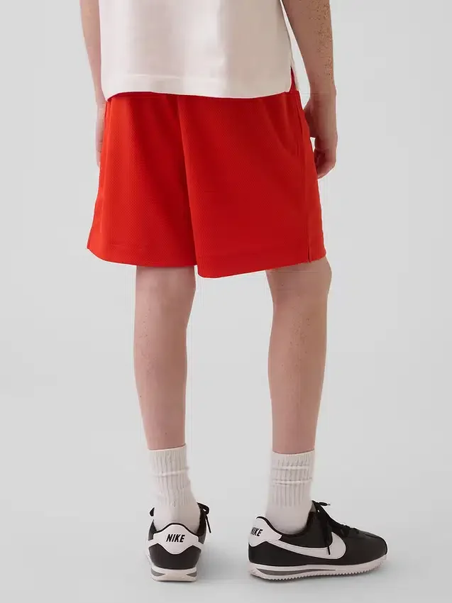 GapFit 6" en maille recyclée pour enfants Short facile à enfiler