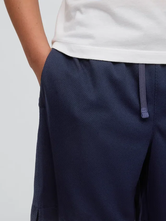 GapFit 6" en maille recyclée pour enfants Short facile à enfiler
