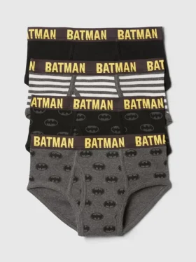 GapKids | Dc Slips Batman en coton bio (lot de 4)