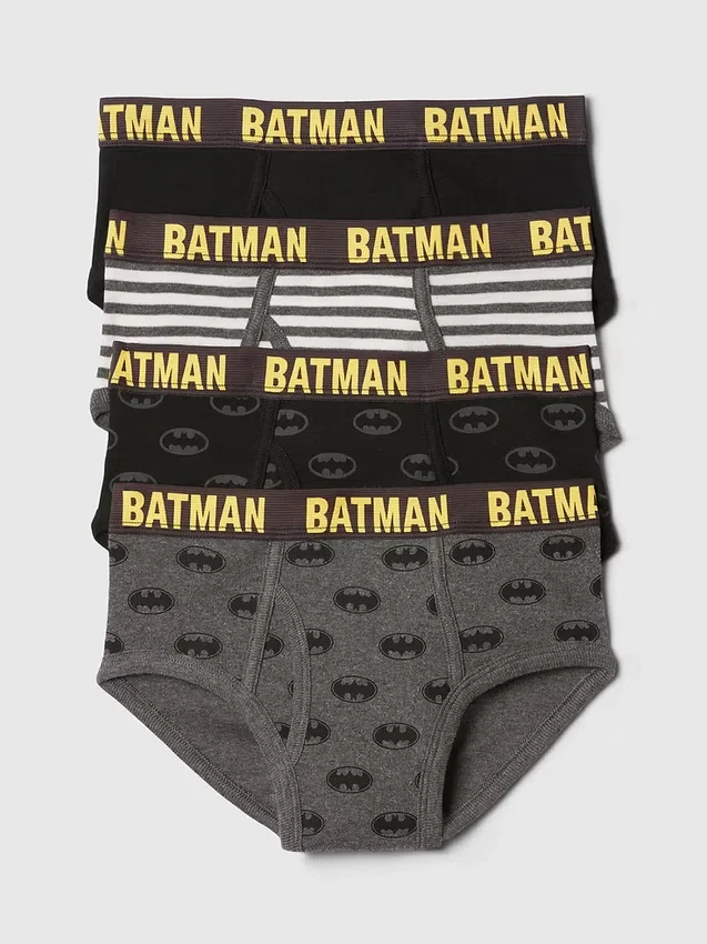 GapKids | Dc Slips Batman en coton bio (lot de 4)