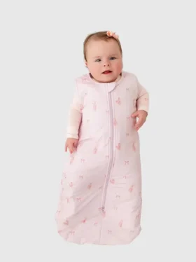 Gigoteuse en bambou « Little Ballerina » de 0 à 12 mois