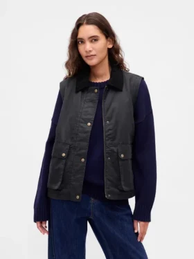 Gilet « Barn » en toile cirée