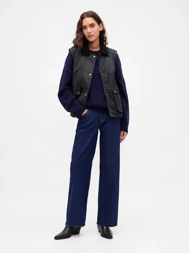 Gilet « Barn » en toile cirée