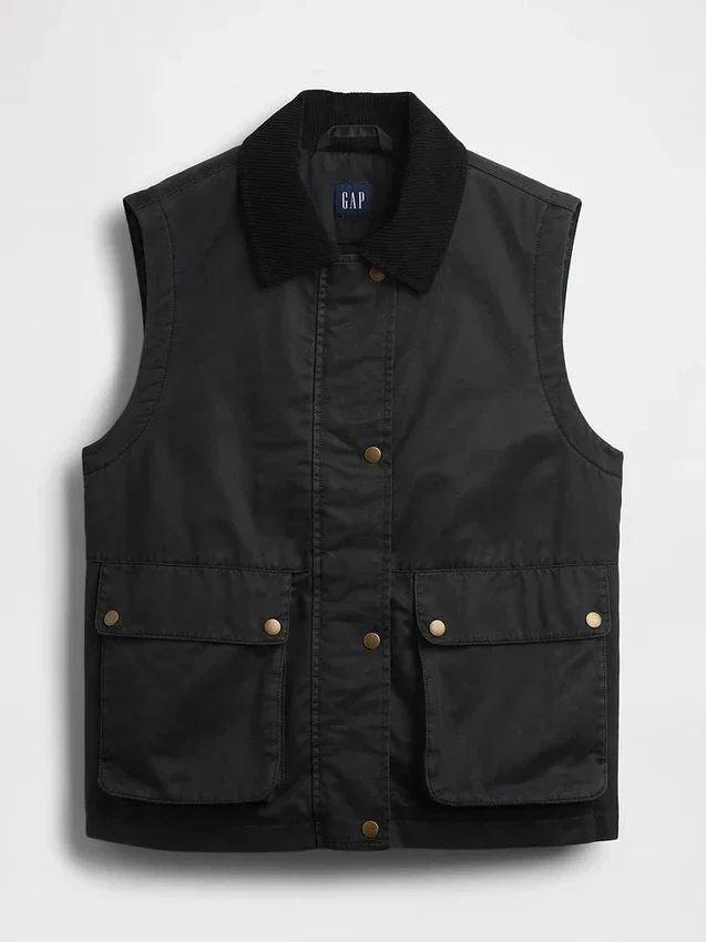 Gilet « Barn » en toile cirée