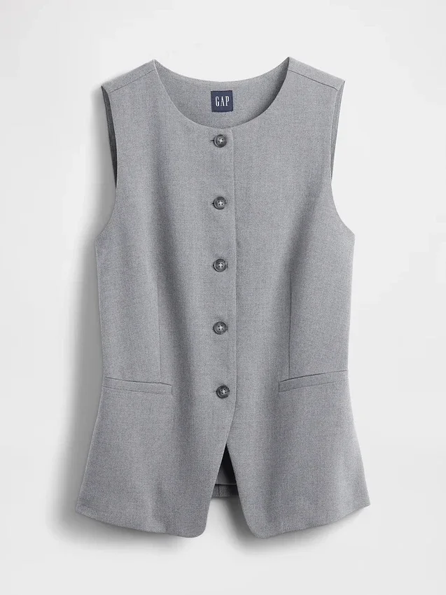 Gilet à col montant
