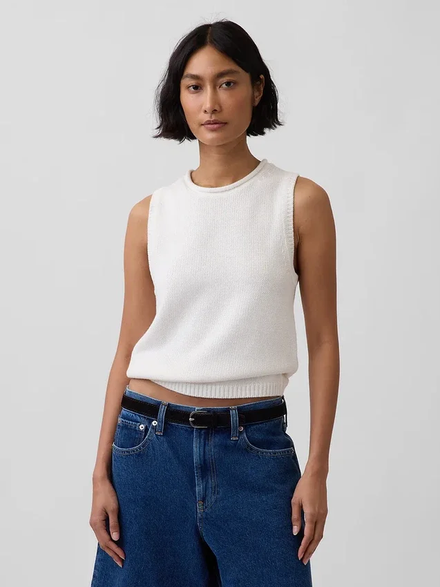 Gilet en 100 % coton