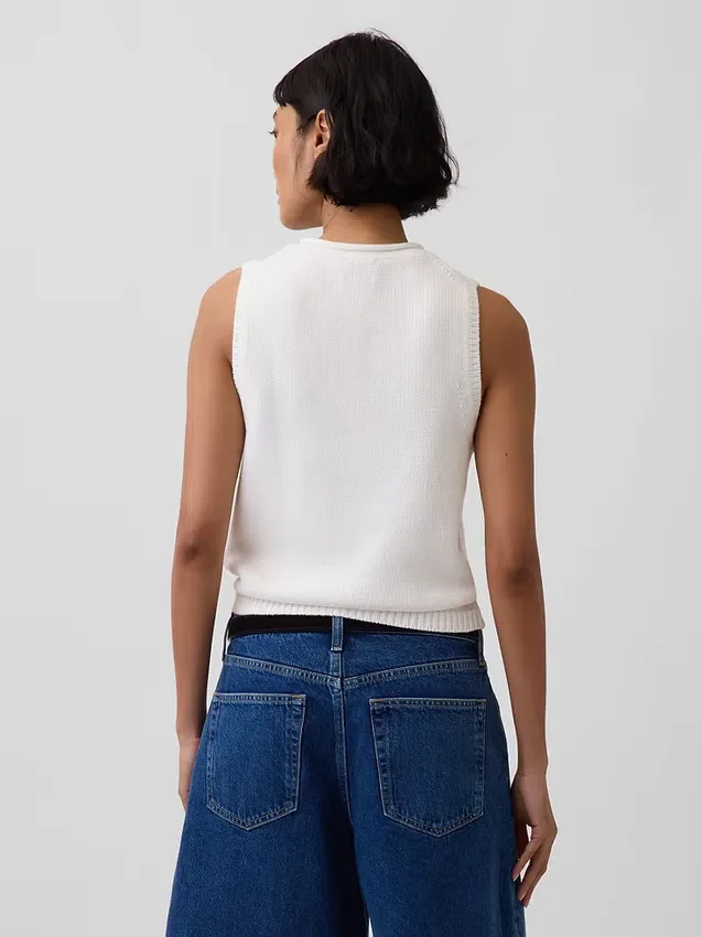 Gilet en 100 % coton