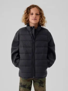 Gilet matelassé léger en matière recyclée pour enfants