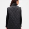 Gilet matelassé léger en tissu recyclé