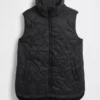 Gilet matelassé léger en tissu recyclé