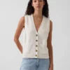 Gilet à poches 100 % coton
