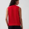 Gilet à poches 100 % coton