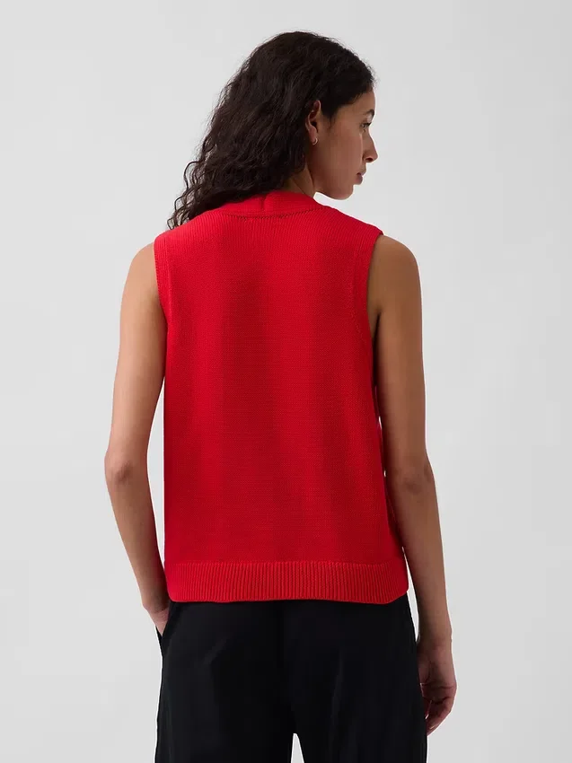 Gilet à poches 100 % coton