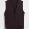 Gilet à poches 100 % coton