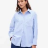 Grande chemise en coton bio Oxford