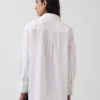 Grande chemise en coton bio Oxford