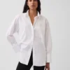 Grande chemise en coton bio Oxford
