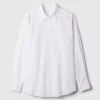 Grande chemise en coton bio Oxford