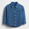 Grande chemise en denim pour Bébé & Enfant