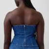 Haut corset en denim GAP × Hfr par Atelier Ndigo