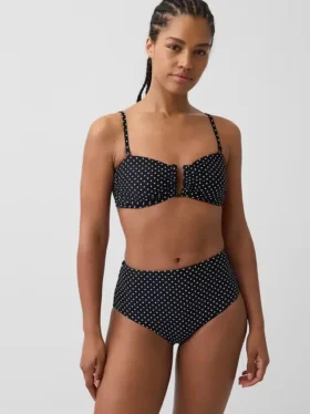 Haut de bikini bandeau convertible