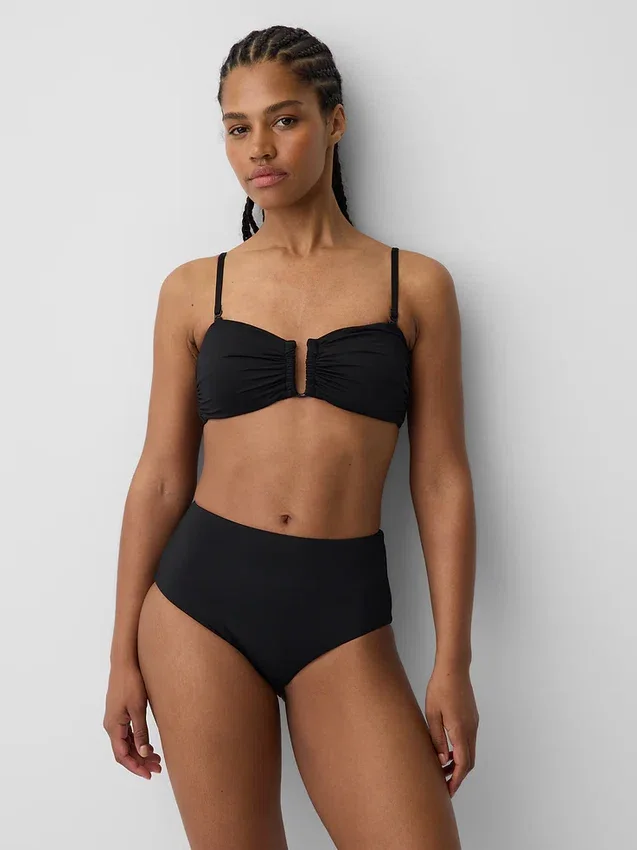 Haut de bikini bandeau convertible