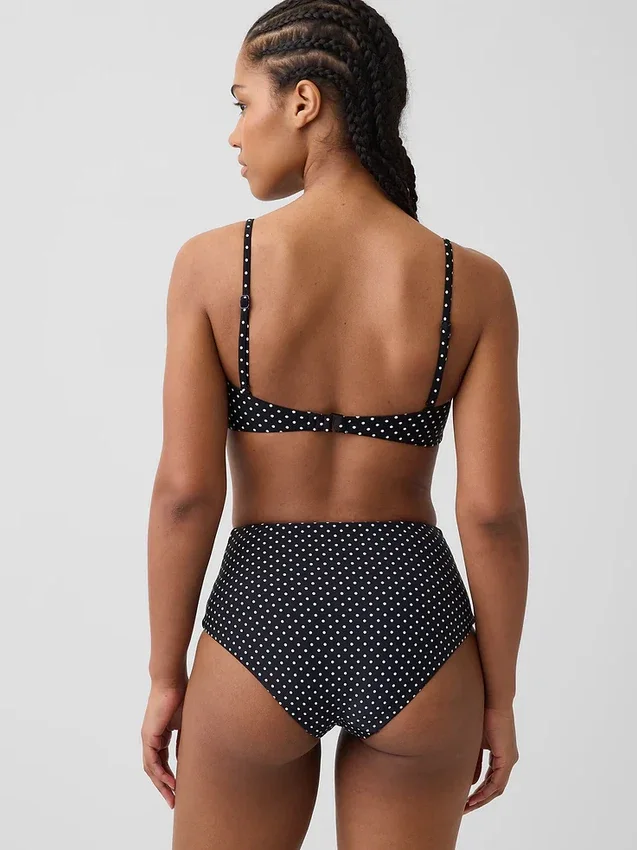 Haut de bikini bandeau convertible