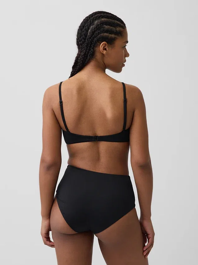Haut de bikini bandeau convertible
