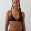 Haut de bikini triangle à ficelles