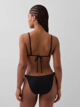 Haut de bikini triangle à ficelles