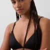 Haut de bikini triangle à ficelles