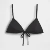 Haut de bikini triangle à ficelles