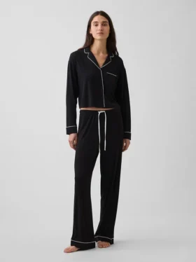 Haut de pyjama court en modal ultra-doux